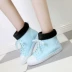 Kéo trở lại giày đi mưa nữ mùa hè ống ngắn Hàn Quốc dễ thương Giày nước thạch nữ Giày mưa nữ thấp để giúp giày không thấm nước ủng cao su - Rainshoes