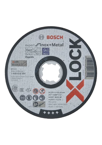 Bosch Bosch X-Lock125x1.6x22,23 Металлическая резка Таблет