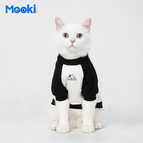 Mookipet Xmilk Co -Brice Dogs и кошачья одежда Thin Spring Charision Blue Cat Tide Brand Lummer New New