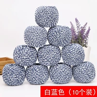 Белый и синий объем