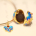 Cloisonne Sachet Ball Bracelet Gói nhỏ rỗng với mặt dây chuyền Vòng tay mặt dây chuyền với một món quà - Vòng đeo tay Clasp vòng tay cartier Vòng đeo tay Clasp