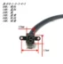 Xe máy bánh hiển thị vị trí bánh răng đèn cụ sửa đổi phổ red light 0-1--2-3-4-5 tập tin hiển thị Power Meter