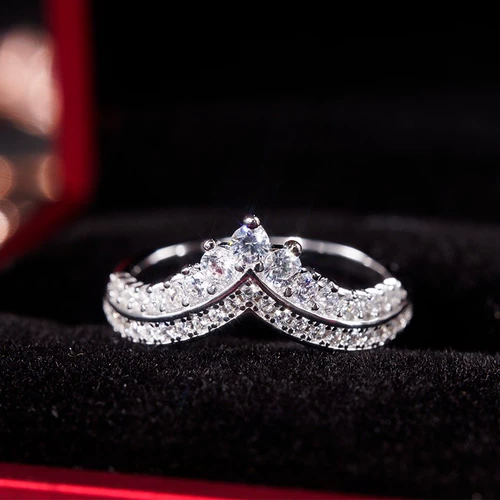 Платиновое импортное золотое универсальное кольцо, платина 950 пробы, США, розовое золото, серебро 925 пробы