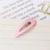 Hàn Quốc INS macarons đa năng hình học kẹp tóc kết cấu mờ bangs clip kẹp tóc BB clip bên clip phụ kiện tóc - Phụ kiện tóc