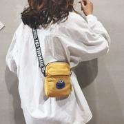 Túi xách nữ nhỏ 2019 mới in hình sinh viên vui nhộn phiên bản Hàn Quốc hoang dã của mạng đỏ xiên túi điện thoại di động túi nhỏ - Túi điện thoại