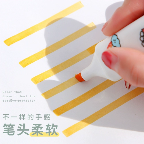 Светлопорезованный флуоресцентный цвет ручки