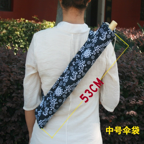 Большая портативная сумка-органайзер, бумага для каллиграфии, тканевый мешок, сумка, 1м, китайский стиль