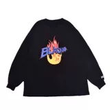 Весенний осенний тонкий брендовый базовый приятный телу лонгслив в стиле хип-хоп, 2022, свободный крой