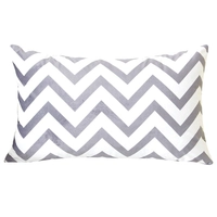 R-новый тонкий шаблон волны серая подушка талии