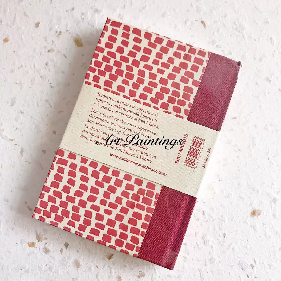 Spot-Italian Fabriano Flybina Red Brick Better Fabria Nuo Venice Watercolor Wood Purch