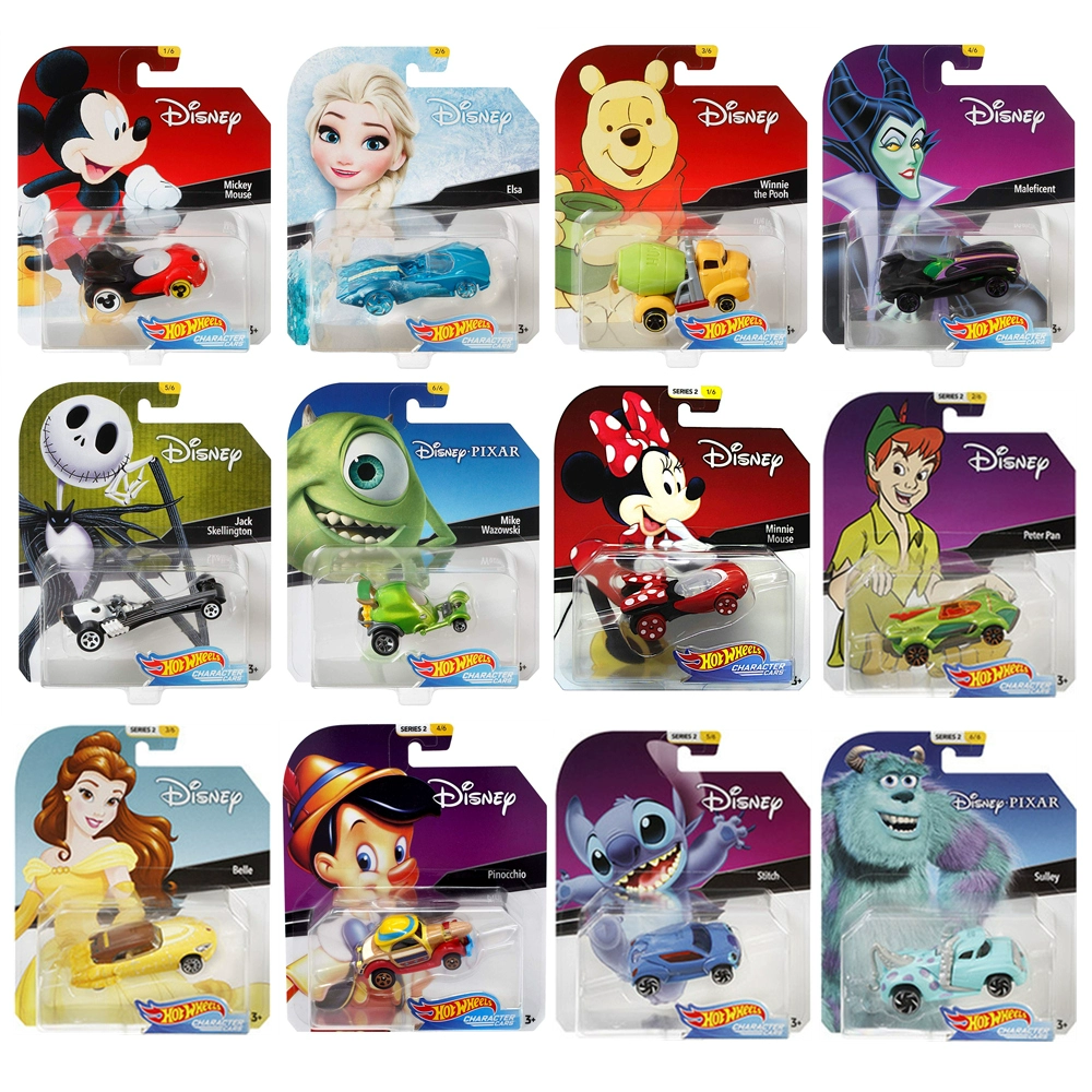 Hot Wheels Nhân vật chủ đề Disney Series Series Mô hình Bộ sưu tập đồ chơi Chuột Mickey đông lạnh - Chế độ tĩnh