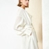 Áo choàng trắng buông lơi dài bên ngoài áo khoác ngoài gió thiết kế ban đầu 2020 xuân hè quần áo mới cho nữ - Trench Coat