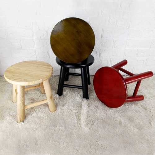 Столетное дерево -стул Небольшой круглый стул с низким табурет