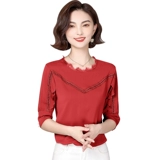 Шифоновая дизайнерская рубашка, модный летний бюстгальтер-топ, тренд сезона, в западном стиле, в корейском стиле, коллекция 2023
