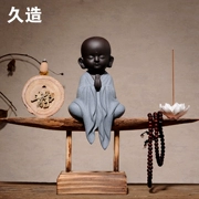 Dài được thực hiện phong cách Trung Quốc trang trí phụ kiện nhà nhà sư nhỏ gốm Zen nhỏ Shami phòng khách hiên tượng Phật