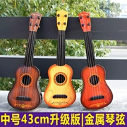 Trẻ em của đồ chơi guitar nhỏ có thể chơi bé mô phỏng ukulele người mới bắt đầu nhạc cụ âm nhạc đàn piano nam cô gái