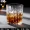 Crystal Glass Whisky Cup Wine Glass Bar Ice Hockey Cup Spirit Glass Classical Cup Creative Chì-Free Wine Glass Wine - Rượu vang