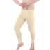 Quần skinny nam trong suốt cắt cạp quần băng lụa mùa thu quần legging siêu mỏng túi gợi cảm - Quần cơ thể