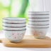 Nhật bản-phong cách sức khỏe khóa ảnh màu món quà gốm đặt món ăn kết hợp bát đĩa gia dụng bộ đồ ăn gói dày chống bỏng