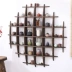 Rắn gỗ giữ tường treo giá trà bộ trà bánh trưng bày đứng kệ tường cổ ấm trà 1,5 m - Trà sứ tách uống trà Trà sứ