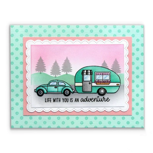 Прямоугольная коробка метка край -образец режущей формы режущая форма