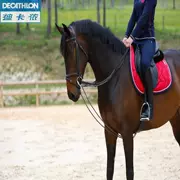 Decathlon ngựa reins cưỡi ngựa thể thao bền điều chỉnh dây da FOUGANZA