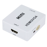 HDMI в VGA преобразователь с ячейкой настройки звука в VGA TV Box Compant Connection Display Display