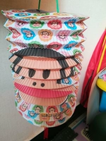 Большой майский фонарь обезьян+мусор+электронный воск