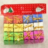 Рождественское украшение рождественская маленькая подарочная упаковка поддельная конфеты подвеска для рождественской сцены макета реквизита для рождественской елки Фестиваль