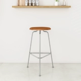 Ant Bar Stool Nordic Японский кованый батончик с высоким содержанием ноги простые островные стул Стул Leisure Столковое дерево