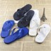 Phụ nữ thời trang giản dị mới phẳng với phim hoạt hình flip-flops bãi biển bình thường flip-flops màu rắn nhà Dép