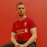Zagai Sports Nike Liverpool 20-21 Сезон домашних фанатов Версия футбольной футболки футбольной майки CZ2636-687