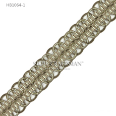 Кружевная кайма slow craftsman出口欧洲高端露米娜系列 窗帘抱枕家具装饰带花边