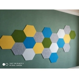 Творческая шестигранная наклейка на стенах мягкая деревянная доска для детского сада работ, дисплея, доска, фон, стена, фотостена стена, пост