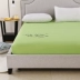 Giường 笠 giường đơn che nệm bìa bảo vệ bìa mỏng nâu pad màu trắng tinh khiết khách sạn nâng cao bụi che 1.5 1.8 m mét