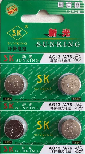 Батарея, часы, электронная игрушка, 13A, 357A, 55v