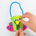 Qing cho động vật nhỏ giỏ hoa mẫu giáo diy sản xuất gói nguyên liệu câu đố của trẻ em sáng tạo handmade món quà kỳ nghỉ xe đồ chơi trẻ em Handmade / Creative DIY
