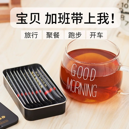 Красный (черный) чай, чай Хунань, горячий и холодный чайный кирпич