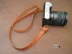 Máy ảnh DSLR da retro làm bằng da với dây đeo máy ảnh bằng da lộn - Phụ kiện máy ảnh DSLR / đơn túi đựng lens Phụ kiện máy ảnh DSLR / đơn