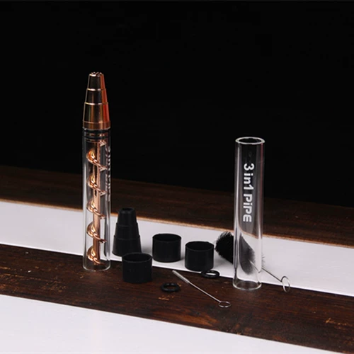 Выберите 7pipe uppy тупой стеклянный металлический табачный кремний кремний кожа гладкий насос практичный и простой