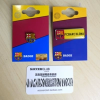 Người hâm mộ đích thực của Barcelona cung cấp cho đội Barcelona biểu tượng huy hiệu kim loại trâm tiền cổ điển - Trâm cài phụ kiện cài áo nữ