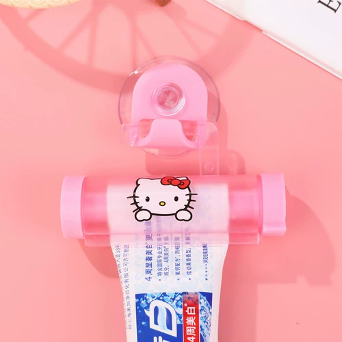 Hello Kitty, зубная паста, мультяшное очищающее молочко