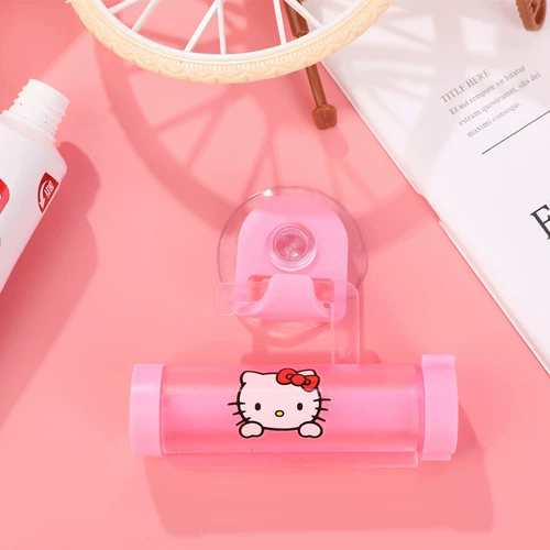 Hello Kitty, зубная паста, мультяшное очищающее молочко
