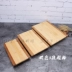Sáng tạo Nhật Bản-phong cách tre tấm gỗ tấm sushi món ăn ẩm thực bộ đồ ăn bảng sushi Shengtai sashimi gỗ rắn hình chữ nhật