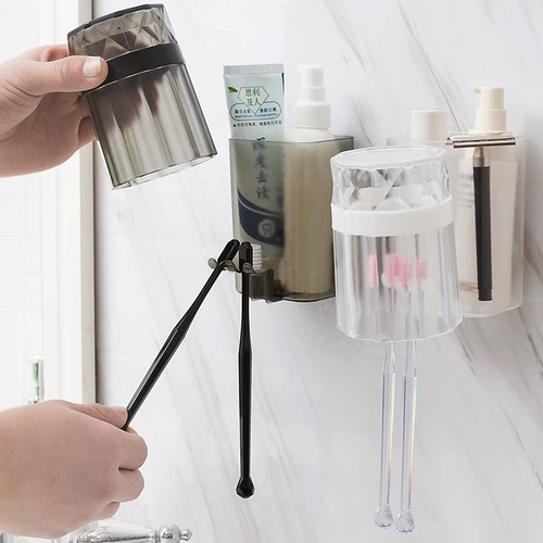 Зубная щетка, прозрачный ополаскиватель для рта, держатель для стакана, комплект, скандинавский стиль