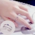 Nhật Bản và Hàn Quốc cá tính ngón tay lạnh ngón trỏ nhỏ ngón tay màu khớp màu mở vòng đuôi nhẫn nữ thủy triều nhẫn sinh viên trang sức nhan vang Nhẫn