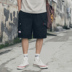 Raul mùa hè Đàn ông Nhật ngụy trang lỏng lẻo năm điểm quần hip hop thủy triều thương hiệu quần yếm quần âu retro - Crop Jeans quần ngố nam Crop Jeans