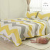 Mỹ quilting đơn giản được bao phủ bởi bông cotton rửa giường bao gồm ba bộ vàng thực sự chính tả mùa hè mát mẻ là [sợi màu] Trải giường