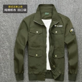 Сварная рабочая одежда для мужских топов. Одиночный кусок хлопковой холст против масштабной пружины и осенней рабочей одежды.