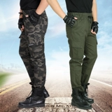 Износостойкие осенние хлопковые штаны для работы, защита от ожогов, свободный крой